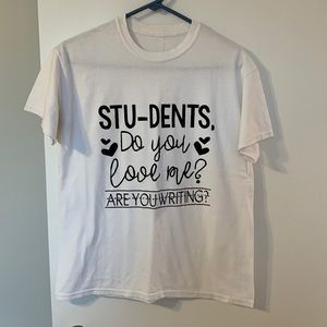 Teacher shirt